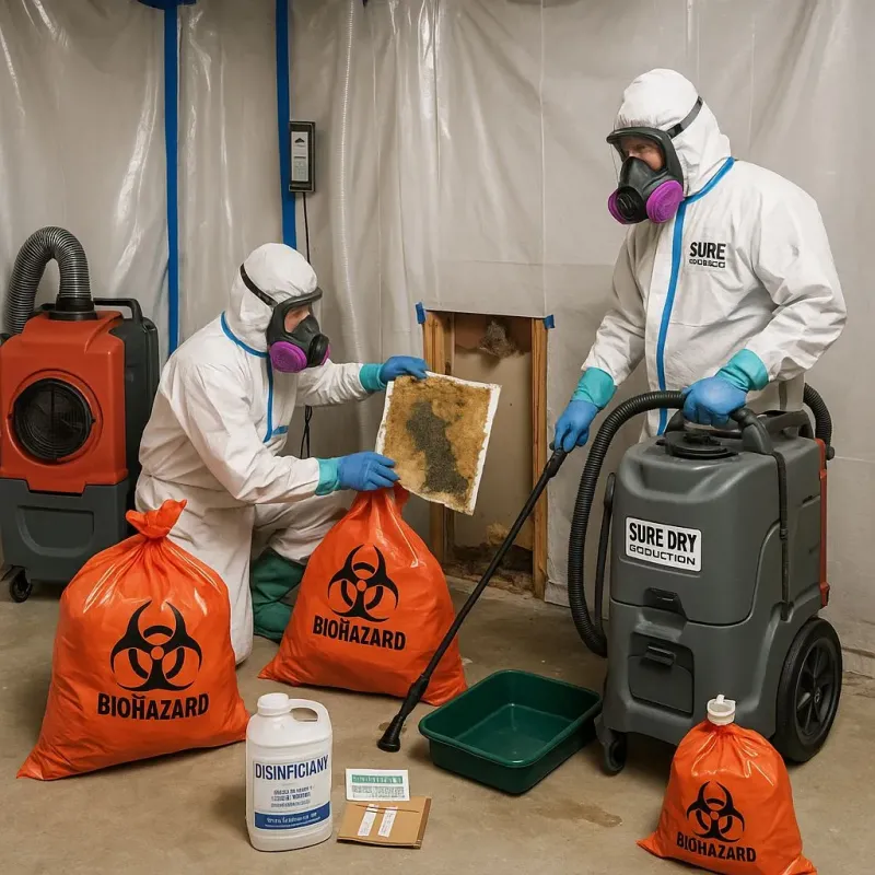 Contaminated Water Handling Protocols process in Ogemaw County, MI