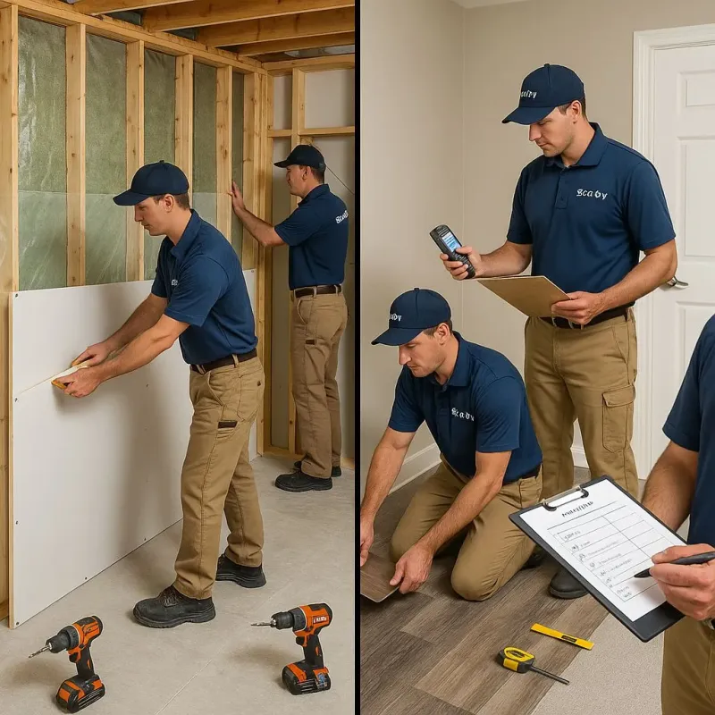 Repairs and Reconstruction process in Ogemaw County, MI